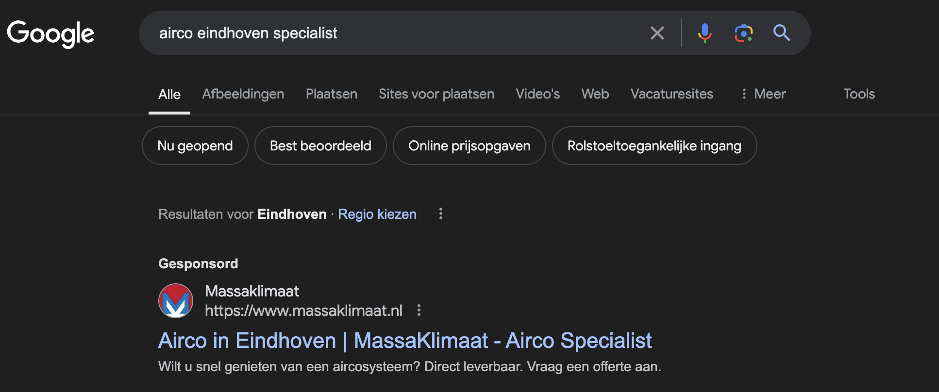 Wat is SEA? Hoe ziet een advertentie eruit in Google