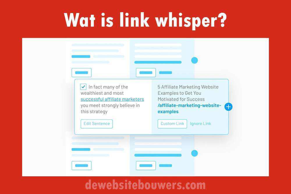 wat is link whisper